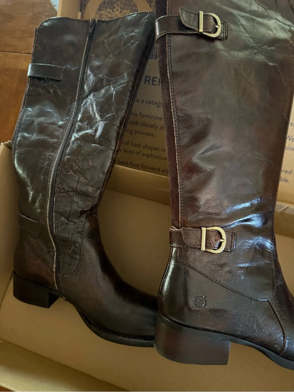 Born tall leather